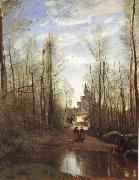 Corot Camille The church of Marissel china oil painting artist